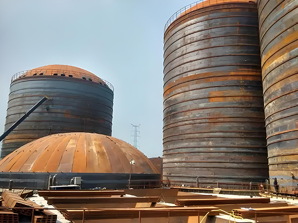 社旗县焦粉钢板仓